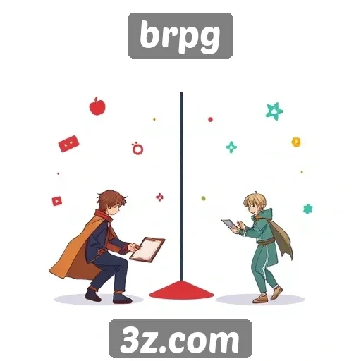 Comparação entre brpg e outros sites de jogos